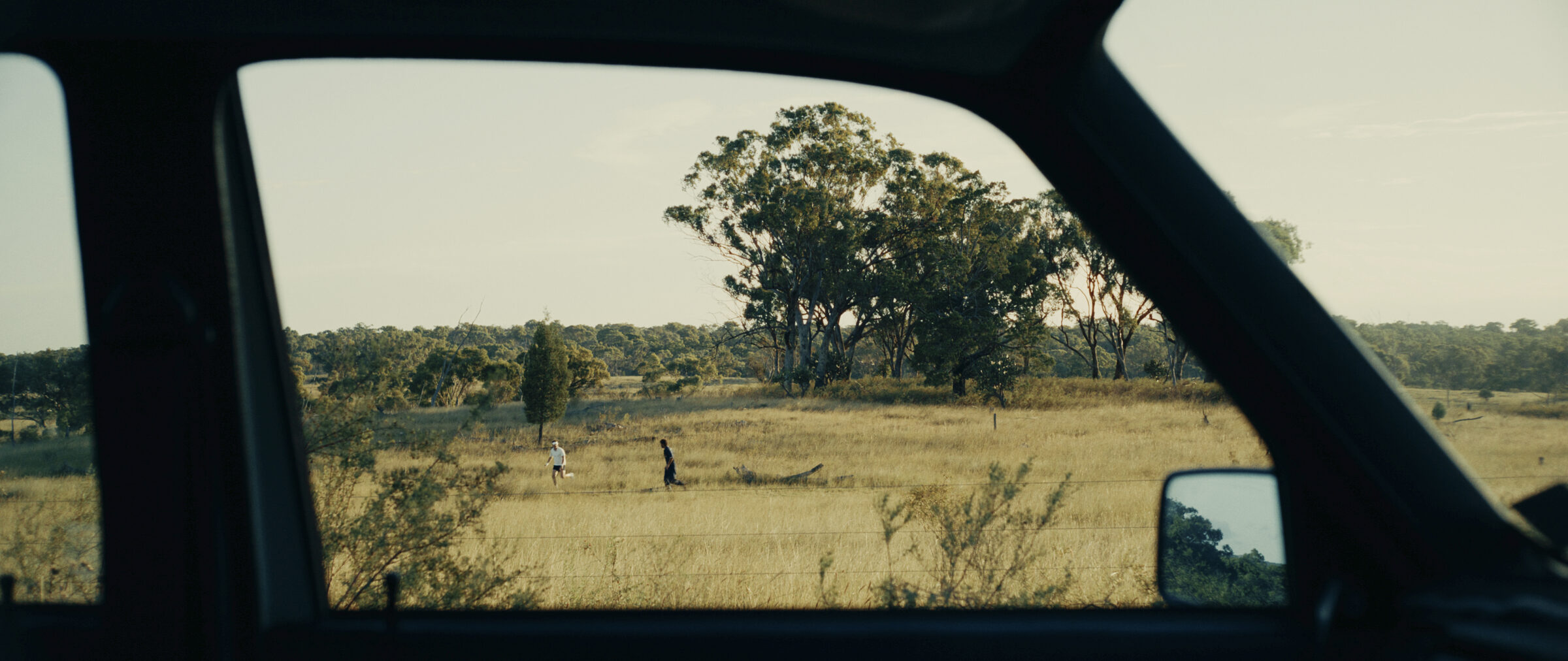 Strange Attractor — figures through car window